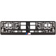 ///M Black License Plate Frame