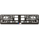///M Kennzeichenhalter im Carbon-Stil