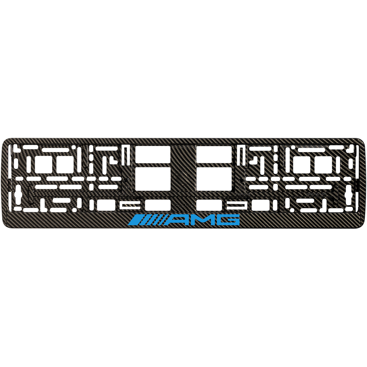 
        AMG Kennzeichenhalter im Carbon-Stil
     