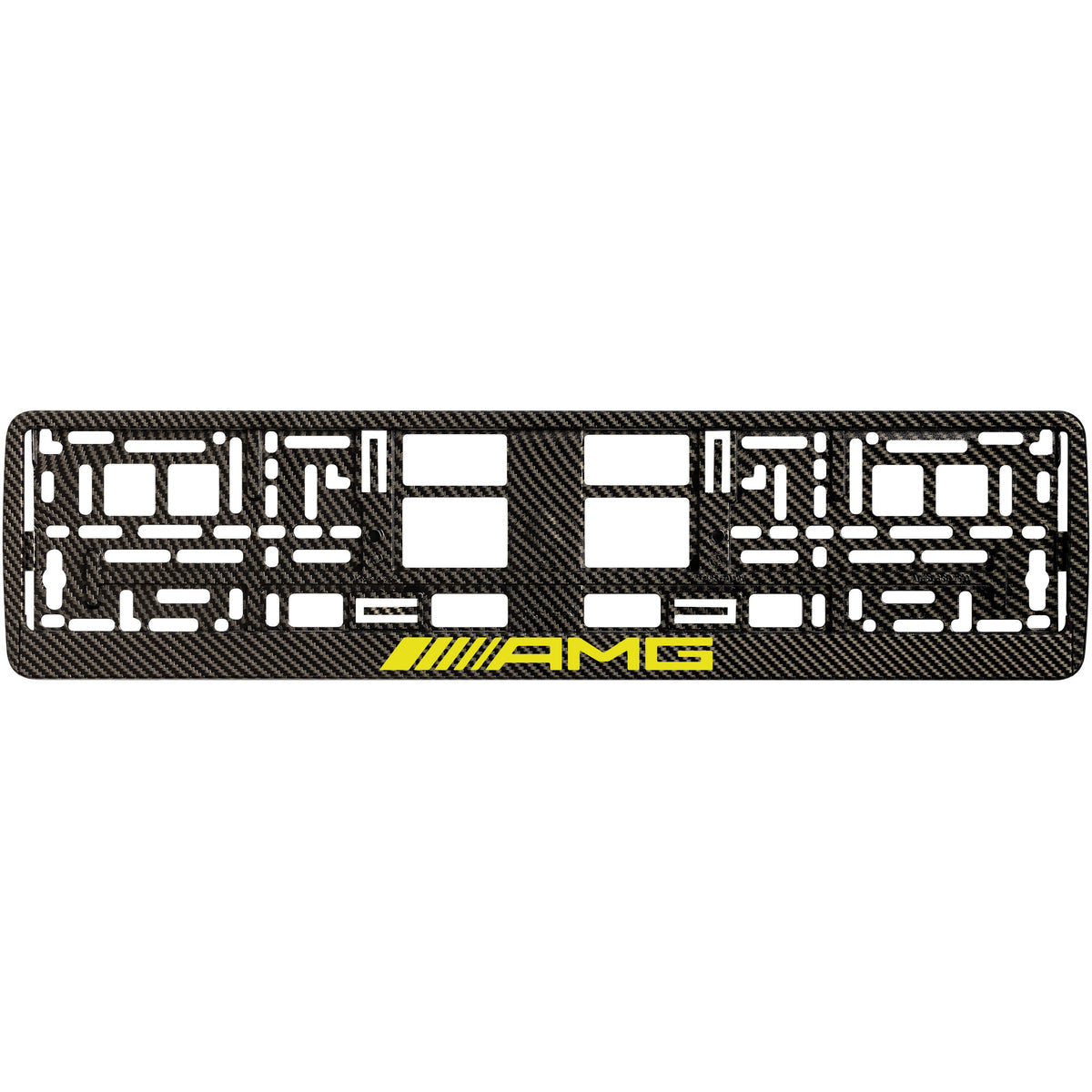 
        AMG Kennzeichenhalter im Carbon-Stil
     
