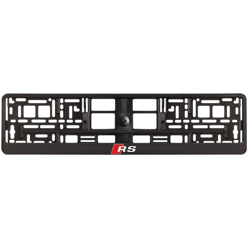 RS Kennzeichenhalter schwarz 