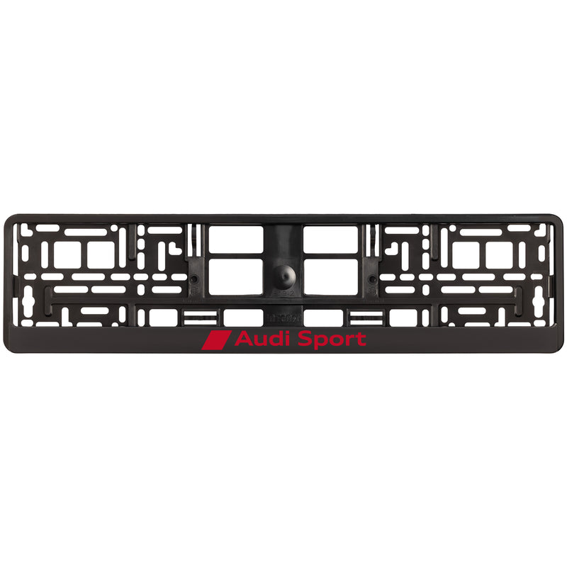 Audi Sport Kennzeichenhalter schwarz