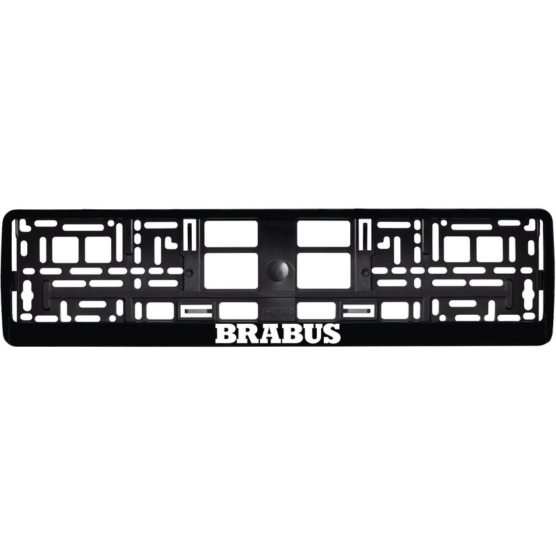 BRABUS Рамка за номер черен гланц
