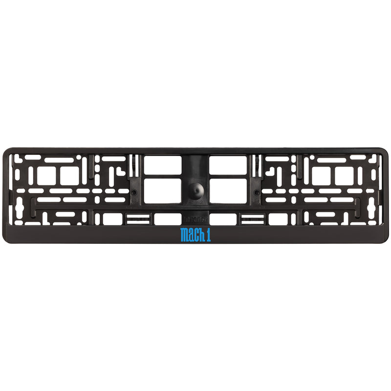 Mach 1 Black License Plate Frame