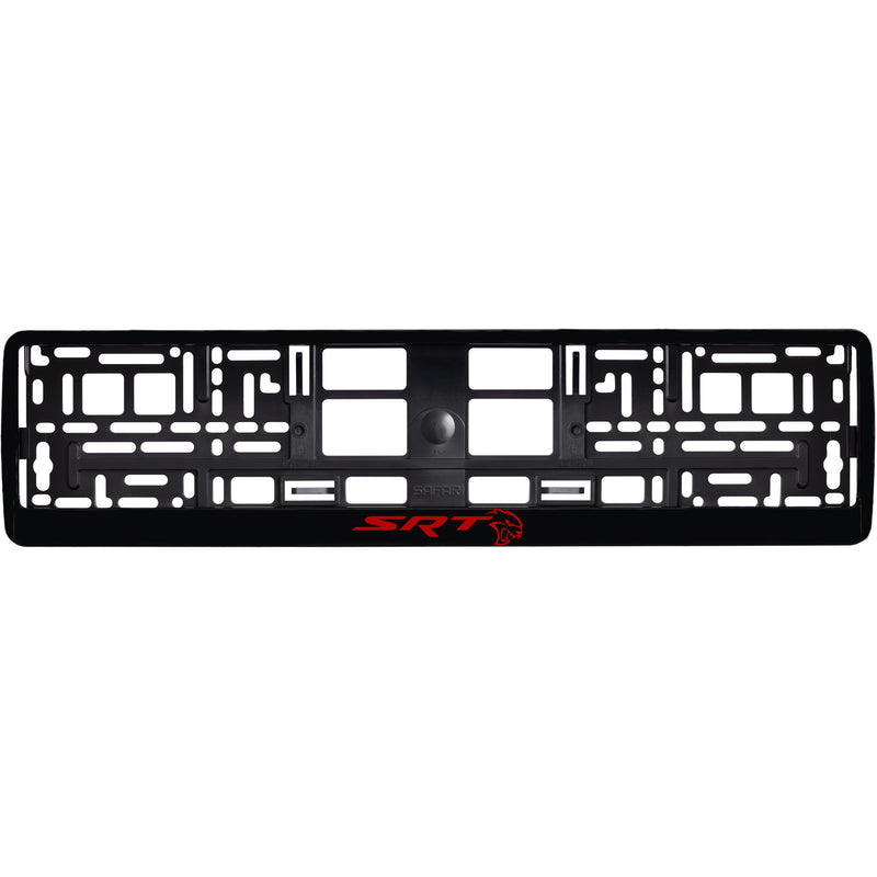 Hellcat Gloss Black License Plate Frame